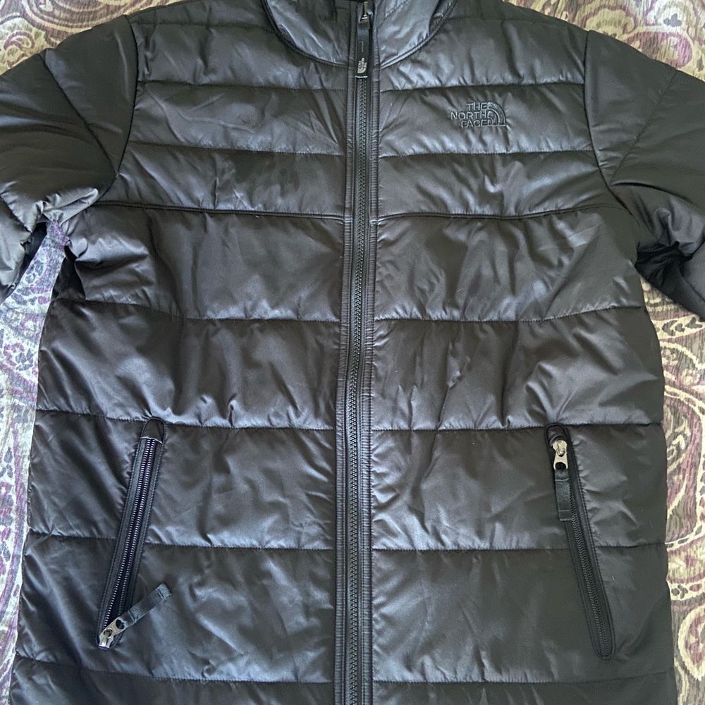 North Face reversible jacket, black, XL boys